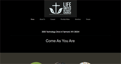 Desktop Screenshot of lifeumc.org
